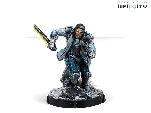 Infinity John Hawkwood, Merc Officer (K1 Marksman Rifle)