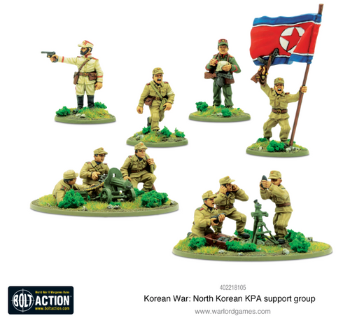 North Korean KPA Support Group - Korean War