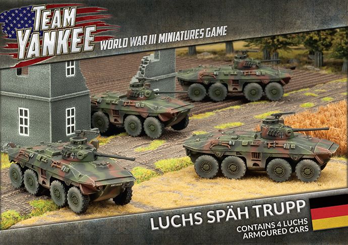 West German Leopard Luchs Spah Trupp