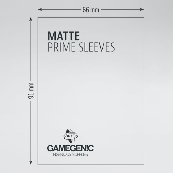 Matte Prime Sleeves Blue (100 ct.)