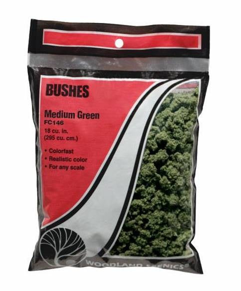 Tree Foliage: Medium Green Bushes (BAG)