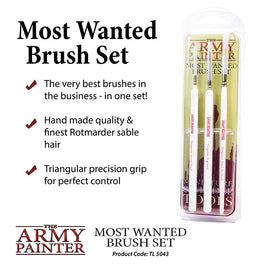 Wargamer: Most Wanted Brush Set