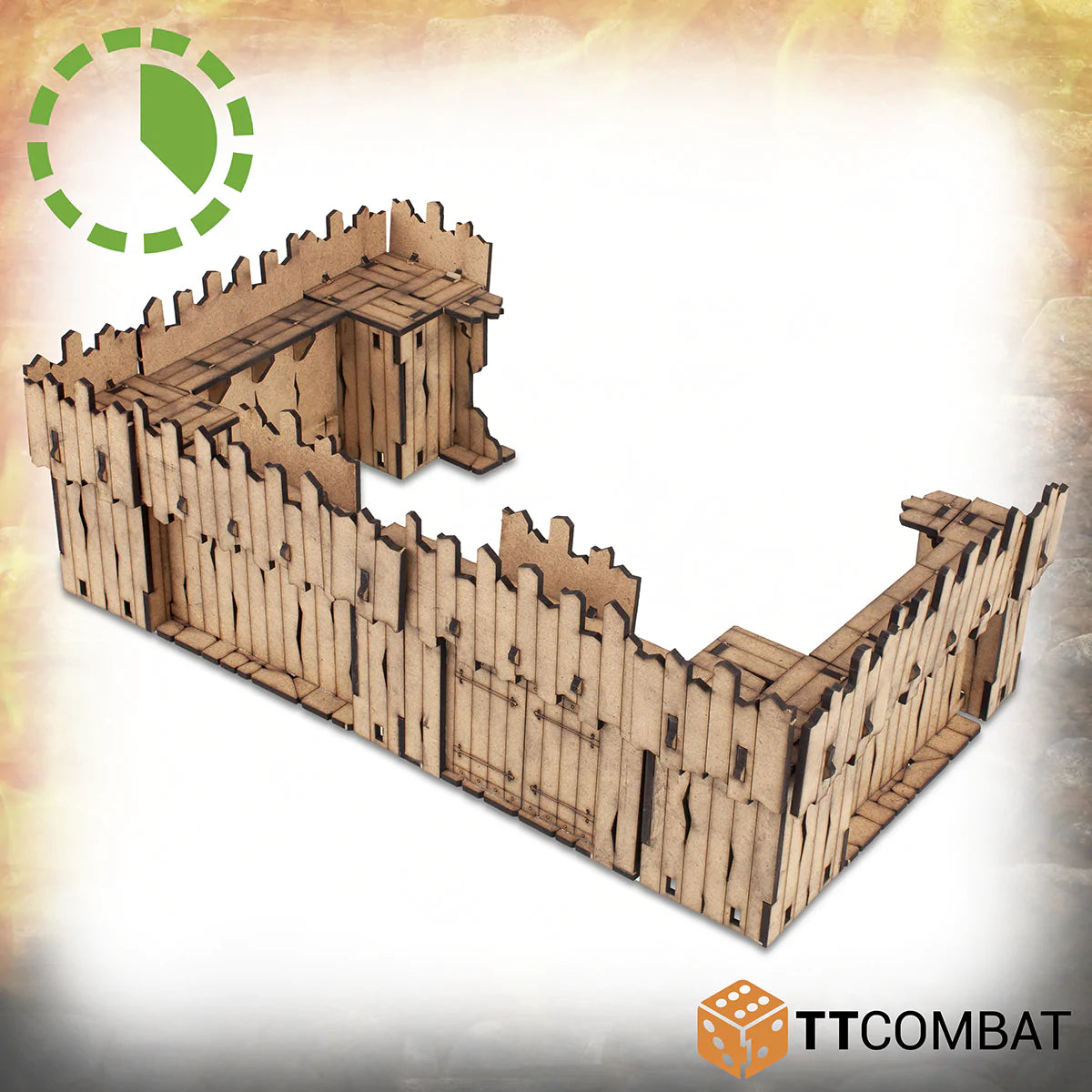 Savage Domain: Palisade Walls - Fantasy Realms