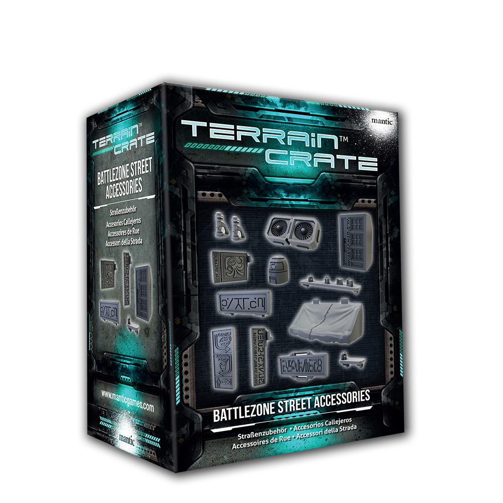 Battlezones Street Accessories - Terrain Crate