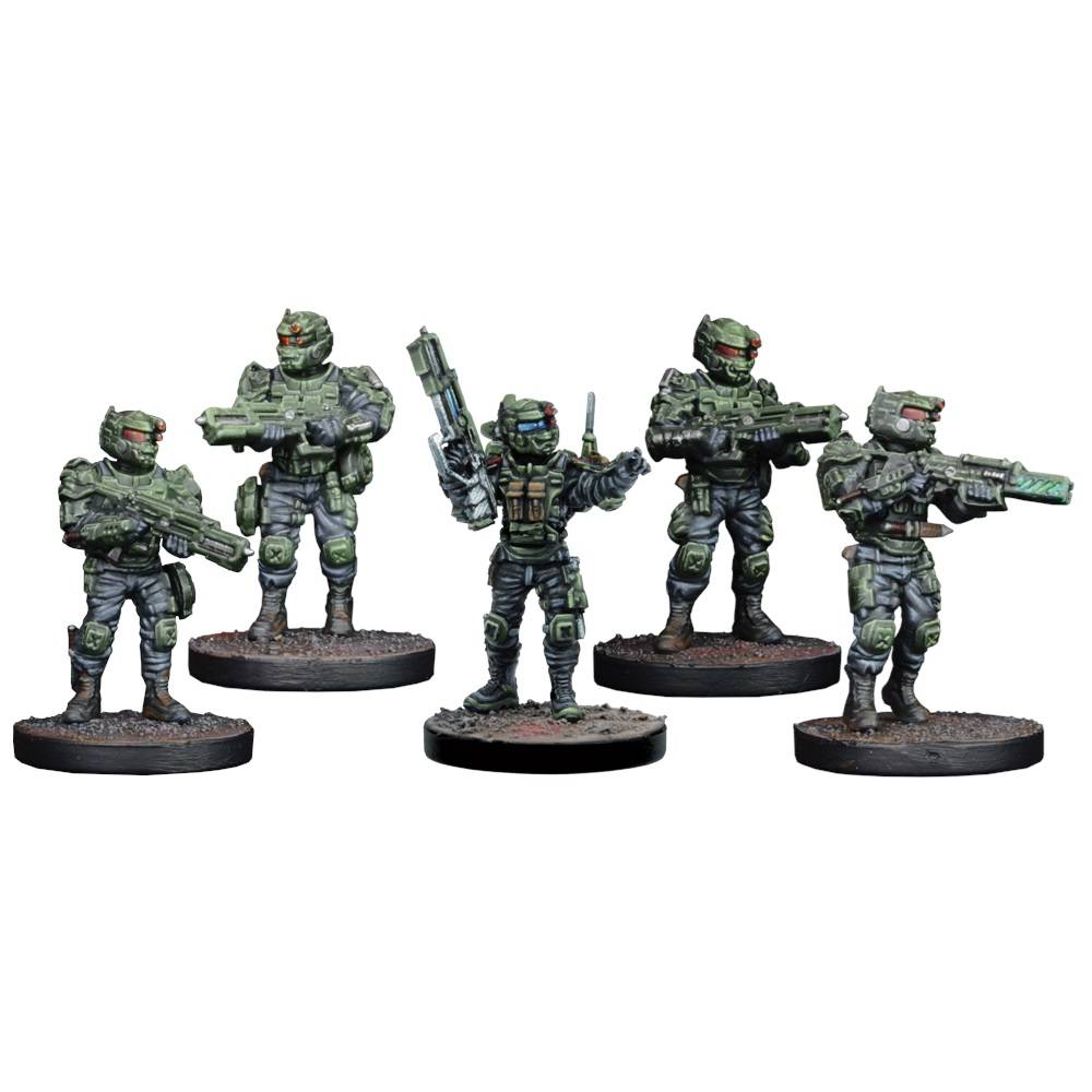 Warpath / Deadzone: GCPS Ranger Sniper/ Tank Hunter Team Box Set