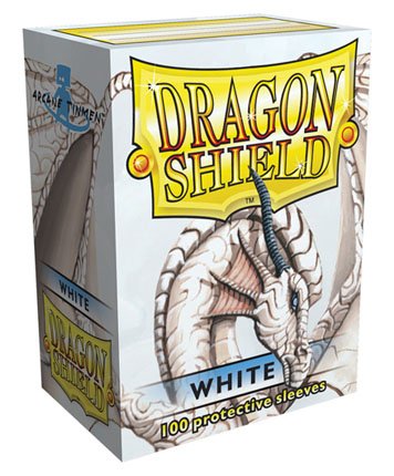 Dragon Shield Sleeves Matte White (100)