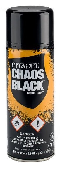 Chaos Black Spray (Aerosol)