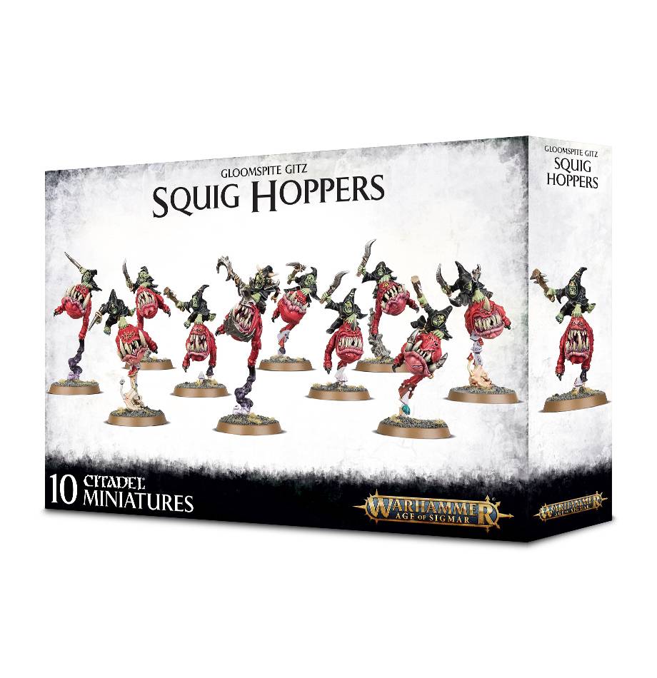 Warhammer Age Of Sigmar - Gloomspite Gitz - Squig Hoppers