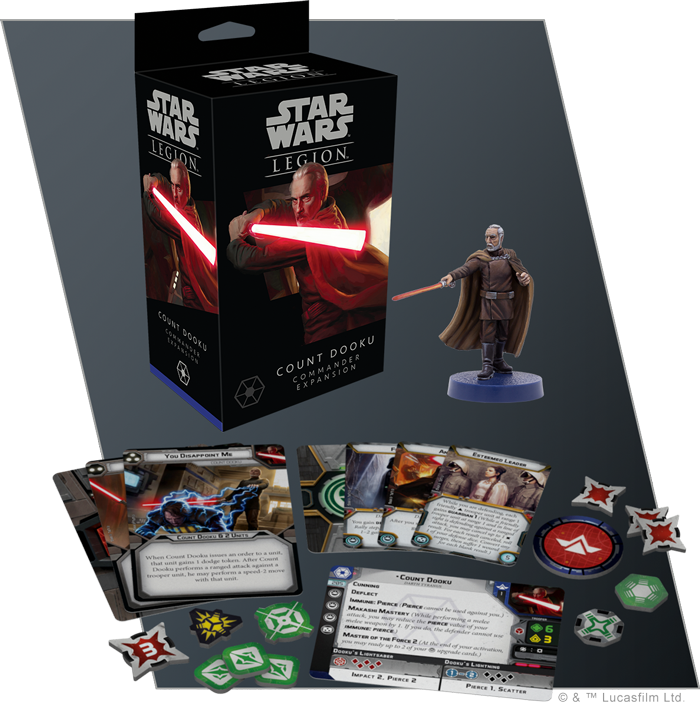 Count Dooku Commander Expansion - Star Wars Legion