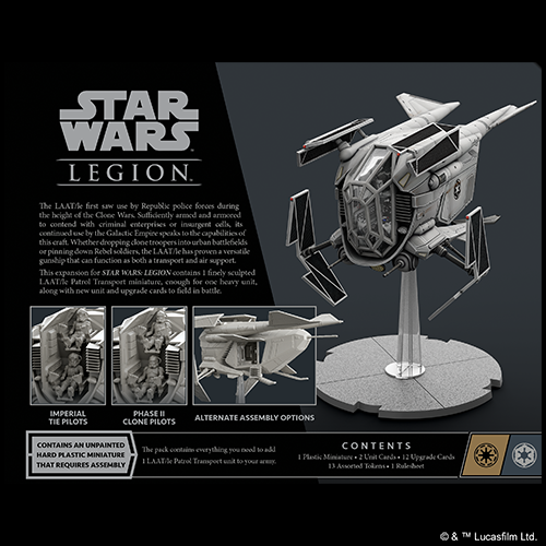 LAAT/le Patrol Transport - Star Wars Legion Galactic Republic