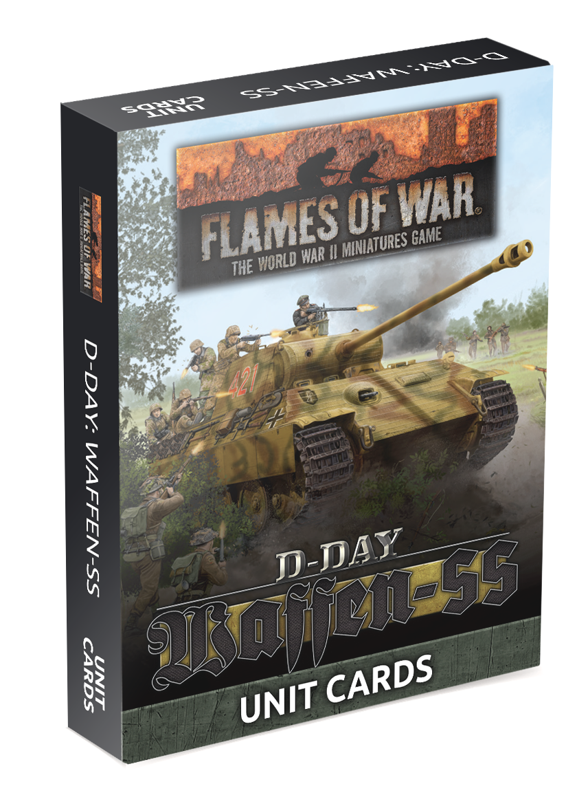 Waffen-SS Unit Card Pack - Flames Of War Late War Germans