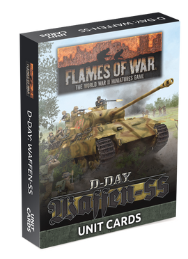 Waffen-SS Unit Card Pack - Flames Of War Late War Germans