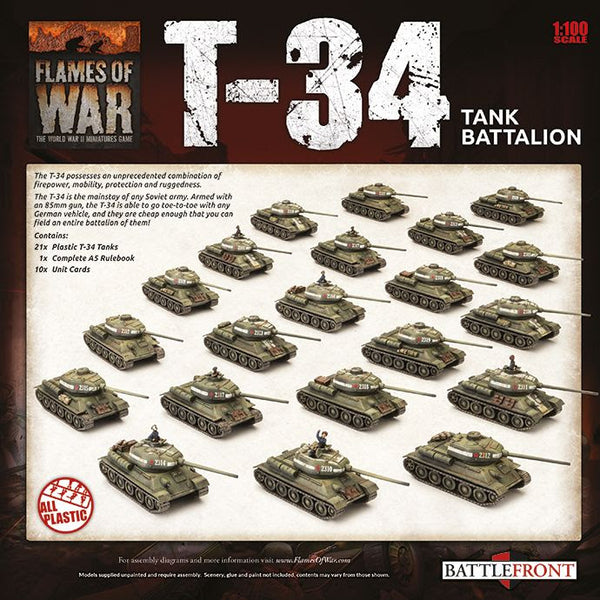 Soviet T-34 Tank Battalion - Late War