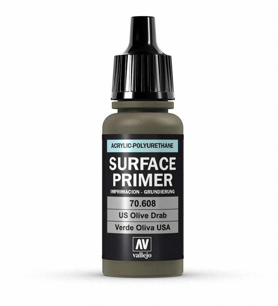 Polyurethane Primer ‚Äì US Olive Drab 17ml